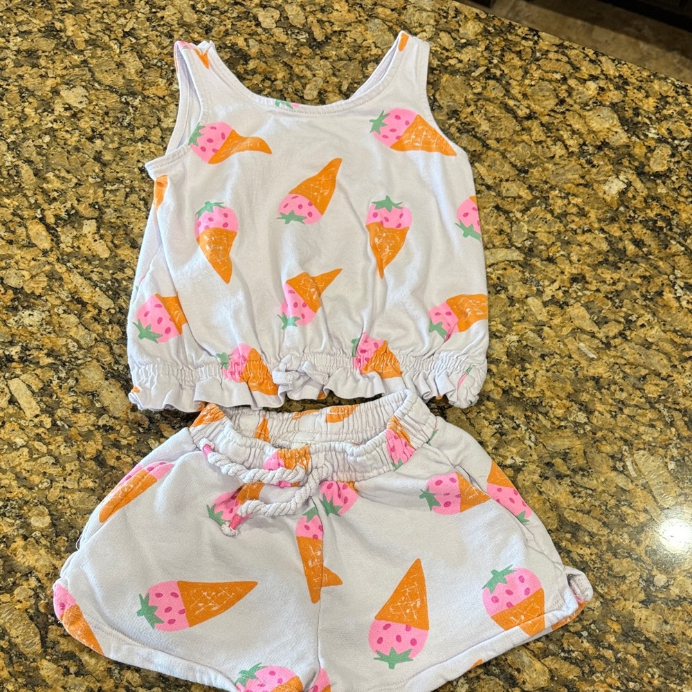 Zara girls matching set